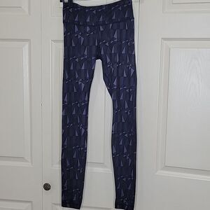 LULULEMON ATHETICA Geometric Patterned Leggings Size 4